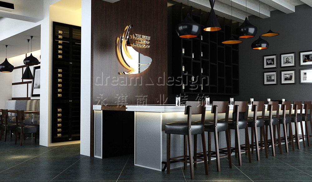 長(zhǎng)沙漁樂(lè)匯休閑餐廳裝修設(shè)計(jì)效果圖_長(zhǎng)沙餐廳裝修設(shè)計(jì)_長(zhǎng)沙公裝公司_永祺商業(yè)裝飾