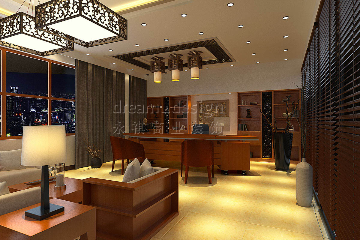 中億佰聯(lián)辦公室裝修效果圖_長沙辦公室裝修案例_長沙裝修公司_永祺商業(yè)裝飾